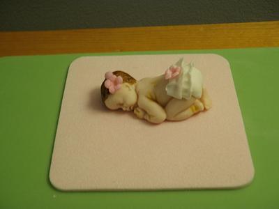 Gumpaste Baby - Cake by June ("Clarky's Cakes")
