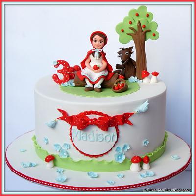 Little Red Riding Hood - Cake by Jo Finlayson (Jo Takes the Cake)