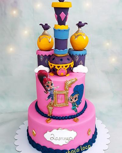 Shimmer and Shine - Cake by Choco loco