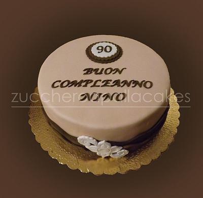90th birthday - Cake by Sara Luvarà - Zucchero a Palla Cakes