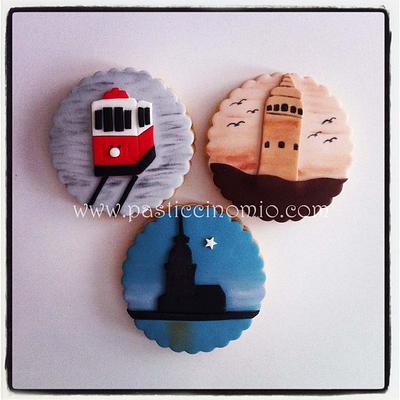Istanbul Themed Cookies - Cake by Pasticcino Mio
