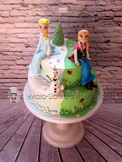 Frozen for Ana - Cake by tweetylina