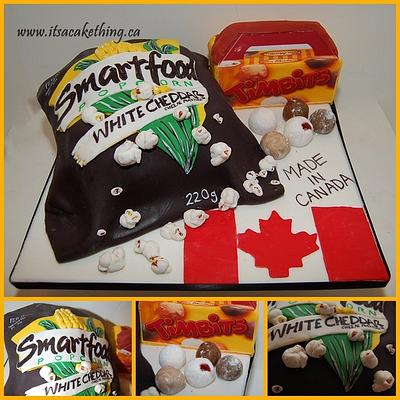 Haley's Canadian Favourites!  - Cake by It's a Cake Thing 