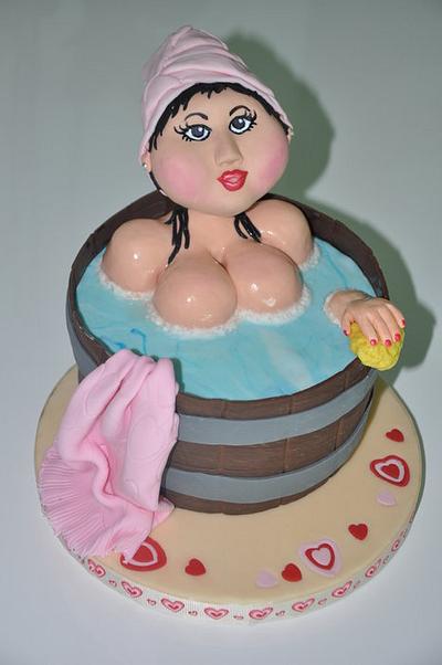 Bathing lady cake - Cake by Svetlana Petrova