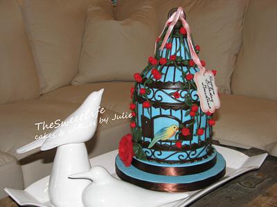 Birdcage cake - Cake by Julie Tenlen