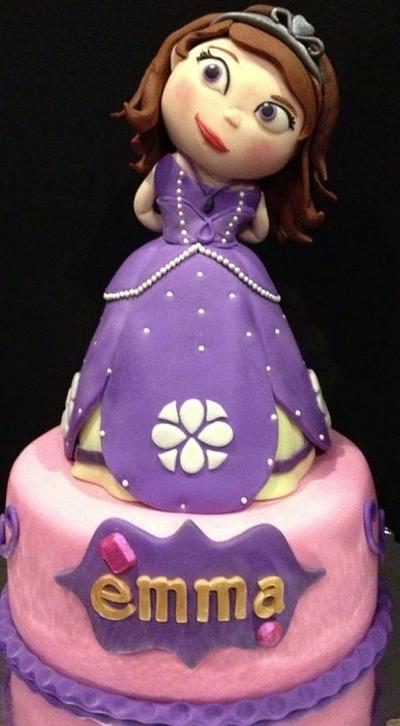 Sofia the First  - Cake by jeffsconfections