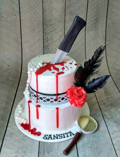 Agatha Christie Themed Cake - Cake by Butter & Love