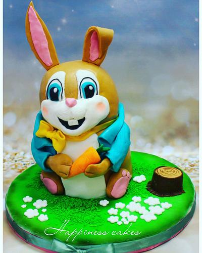Easter bunny cake - Cake by Rana Eid