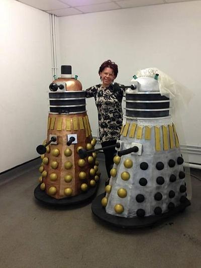 Life Size Dalek cakes  - Cake by Dawn Butler 