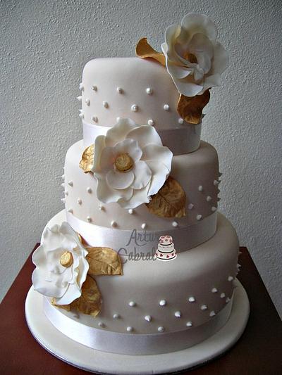 Wedding Cake - Cake by Artur Cabral - Home Bakery