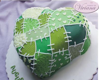 Hearth patchwork cake - Cake by Viviana Aloisi