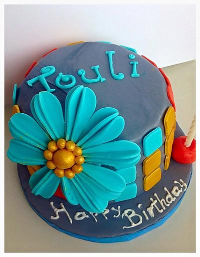 Birthday Cake - Cake by Dimitra Mylona - Sweet Zoe Cakes
