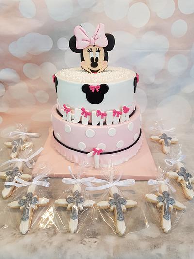 Minnie mouse cake - Cake by Ladybug0805