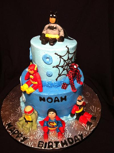 Super Heros Cake - Cake by HOPE