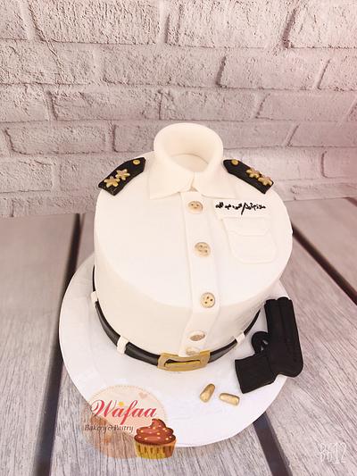 Policeman cake - Cake by Wafaa mahmoud