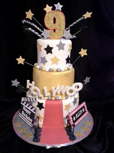 Red Carpet Hollywood - Cake by Cakes by Vicki