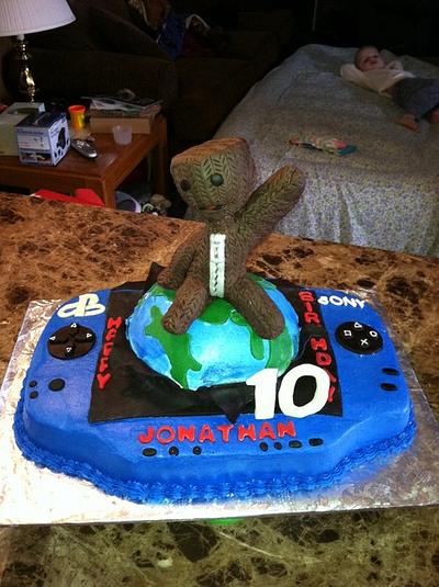 PSP and Little, Big Planet - Cake by TastyMemoriesCakes