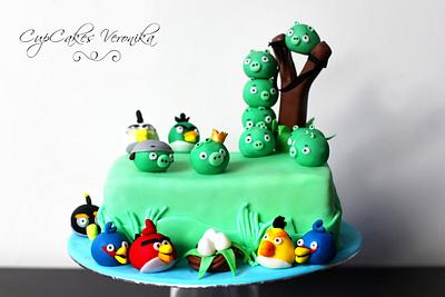 Angry Birds II. - Cake by CupCakes Veronika