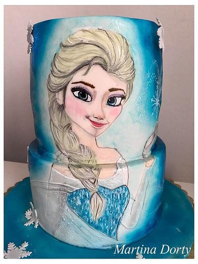Elsa - Cake by sweetcakesmartina