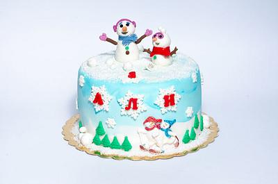 Baby TV The Snowies cake - Cake by Rositsa Lipovanska