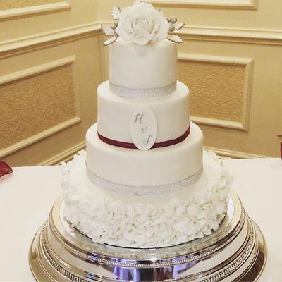 Winter wedding cake - Cake by CCC194