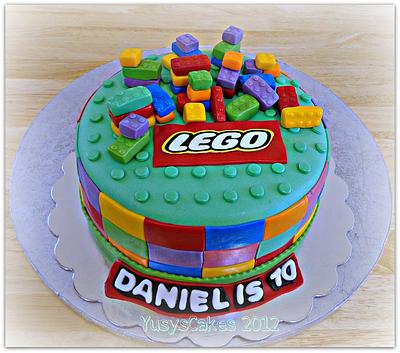 Lego cake - Cake by Yusy Sriwindawati