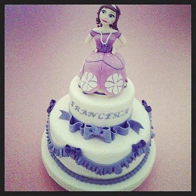 princess sofia cake - Cake by swuectania