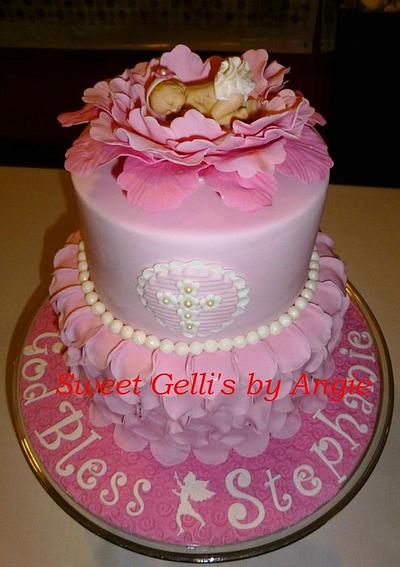 Christening Cake - Cake by Angie Taylor