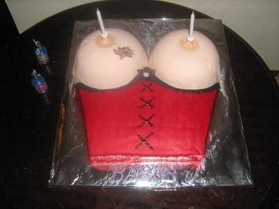 corset cake  - Cake by maggie thompson