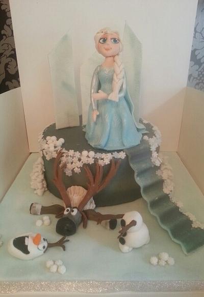 Frozen cake - Cake by karen mitchell