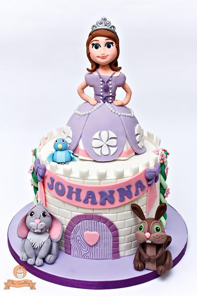 Sofia The First - Cake by The Sweetery - by Diana