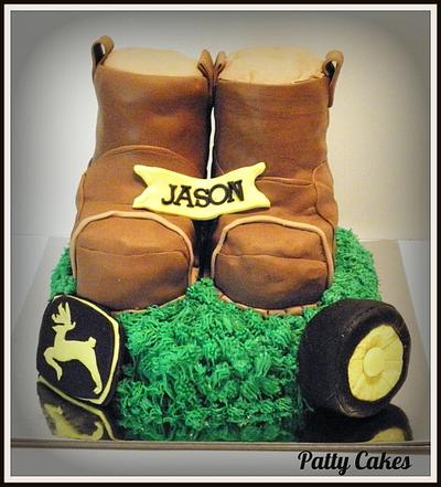 Georgia Boots birthday cake  - Cake by Patty Cakes Bakes