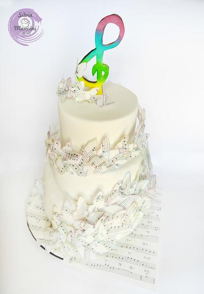 SYMPHONY  OF  BUTTERFLY - Cake by Silvia Mancini Cake Art