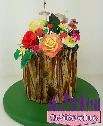 Realistic wood cake - Cake by Archicaketure_Italia