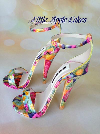 Springtime Sugar Sandals ~ From Inspiration ~ To creation  - Cake by Little Apple Cakes