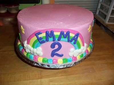 Emma's Rainbow - Cake by Jennifer C.