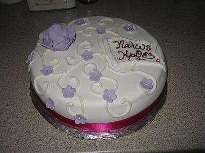 Welcome cake - Cake by rosiecake
