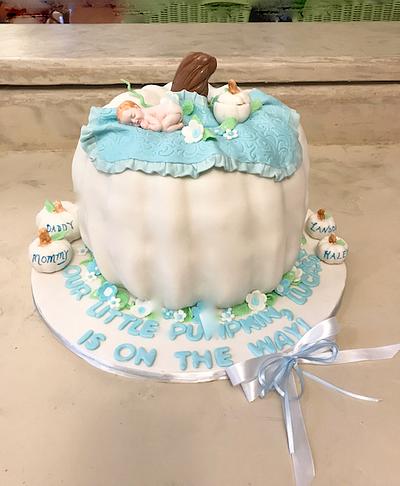 "Our Little Pumpkin" - Cake by It Takes The Cake