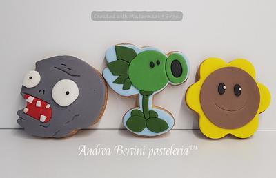 PLANTS VS ZOMBIES - Cake by Andrea Bertini