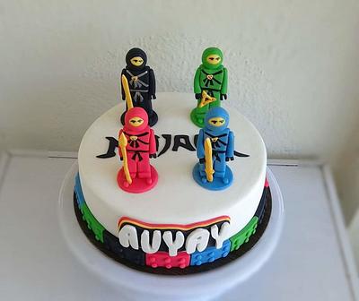 Lego Ninjago - Cake by Minna Abraham