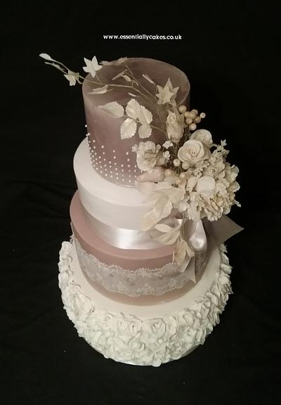 Mocha & Ivory - Cake by Essentially Cakes