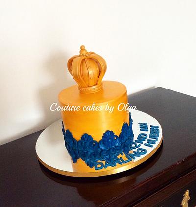 Cake for a King - Cake by Couture cakes by Olga