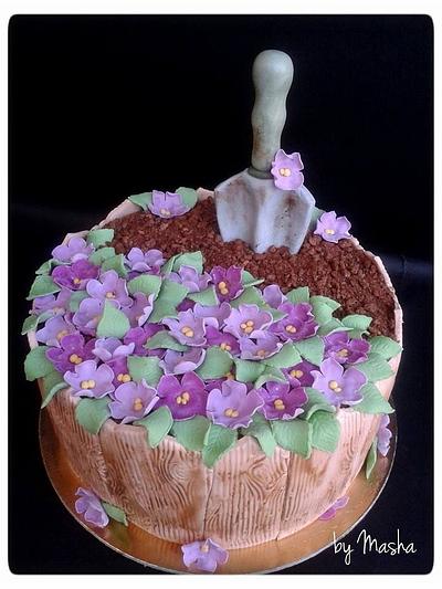 Spring gardening cake - Cake by Sweet cakes by Masha