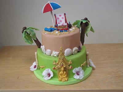 Summer with a touch of Thailand - Cake by taarteritus
