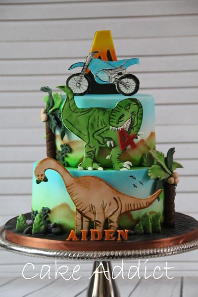 dinosaur Cake - Cake by Cake Addict