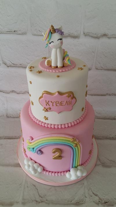 Unicorn cake!! - Cake by  Sesil