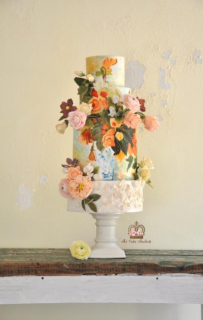 A Tribute to Renoir - Cake by Sumaiya Omar - The Cake Duchess 