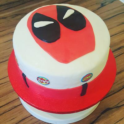 Deadpool - Cake by ashlee