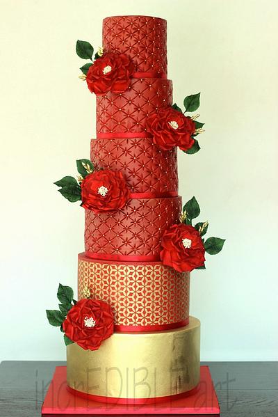 "Magnificent"- 6 Tier Wedding Cake - Cake by Rumana Jaseel