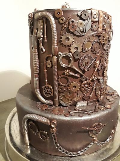 Steam punk cake - Cake by Tassik